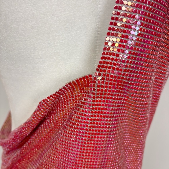 8 Other Reasons Chainmail Mini Dress in Multi - Picture 10 of 15